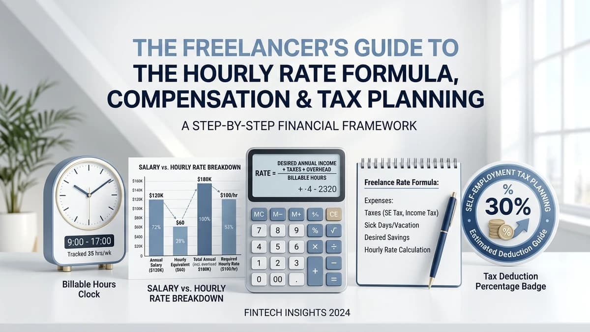 Freelance Hourly Rate Formula Compensation and Tax Planning Framework 2026
