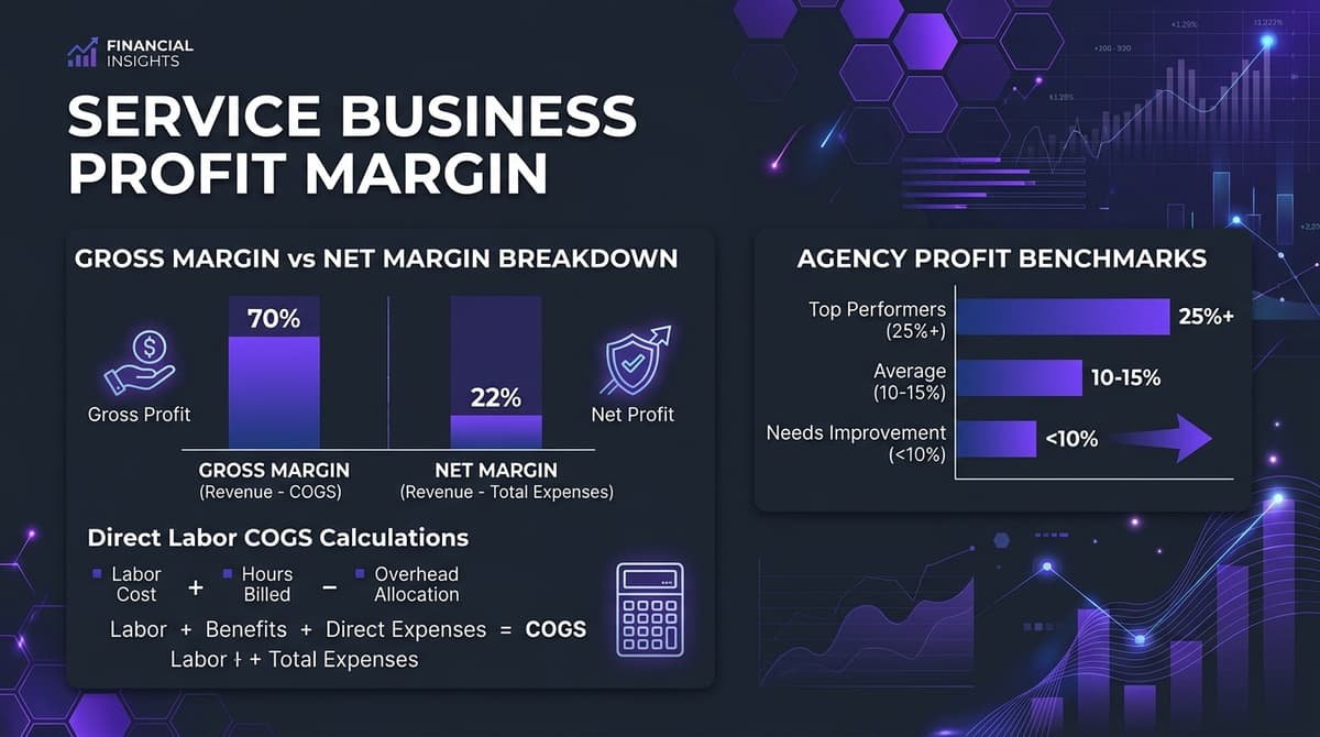 How to Calculate Profit Margin for a Service Business: Formulas & Benchmarks