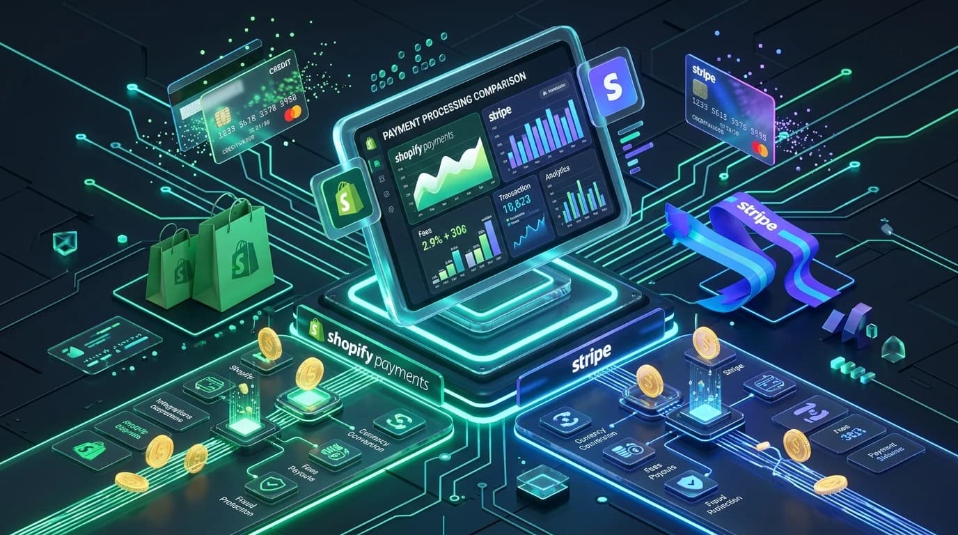 Shopify Payments vs Stripe 2026 Processing Fees and Merchant Analysis