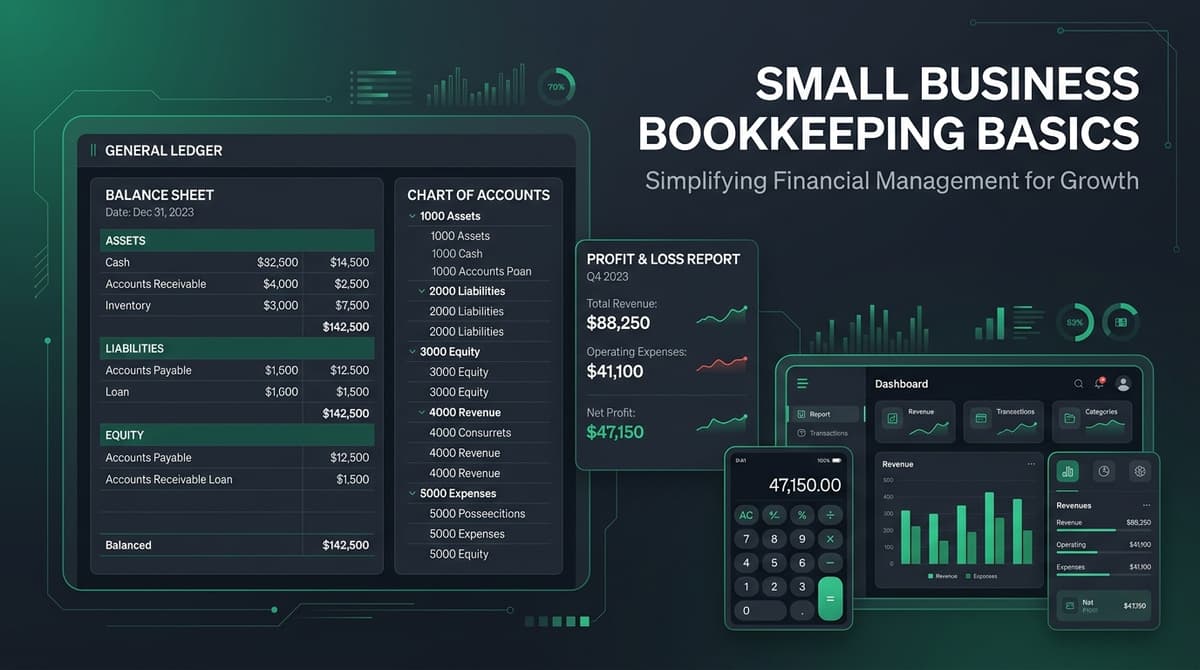 Small Business Bookkeeping Basics: A Practical Beginner's Guide